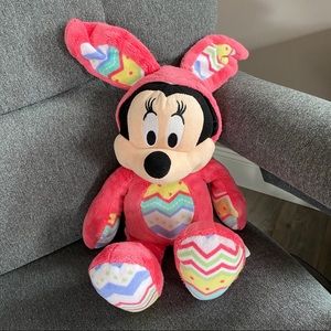 Easter Minnie Mouse plush toy